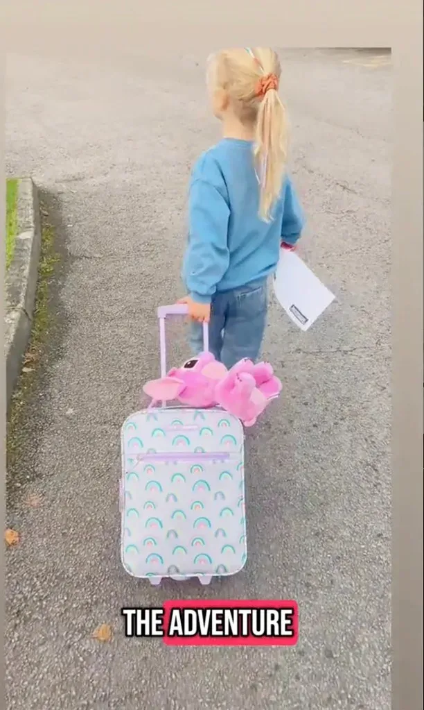 環遊世界|6歲女兒的行李輕便。