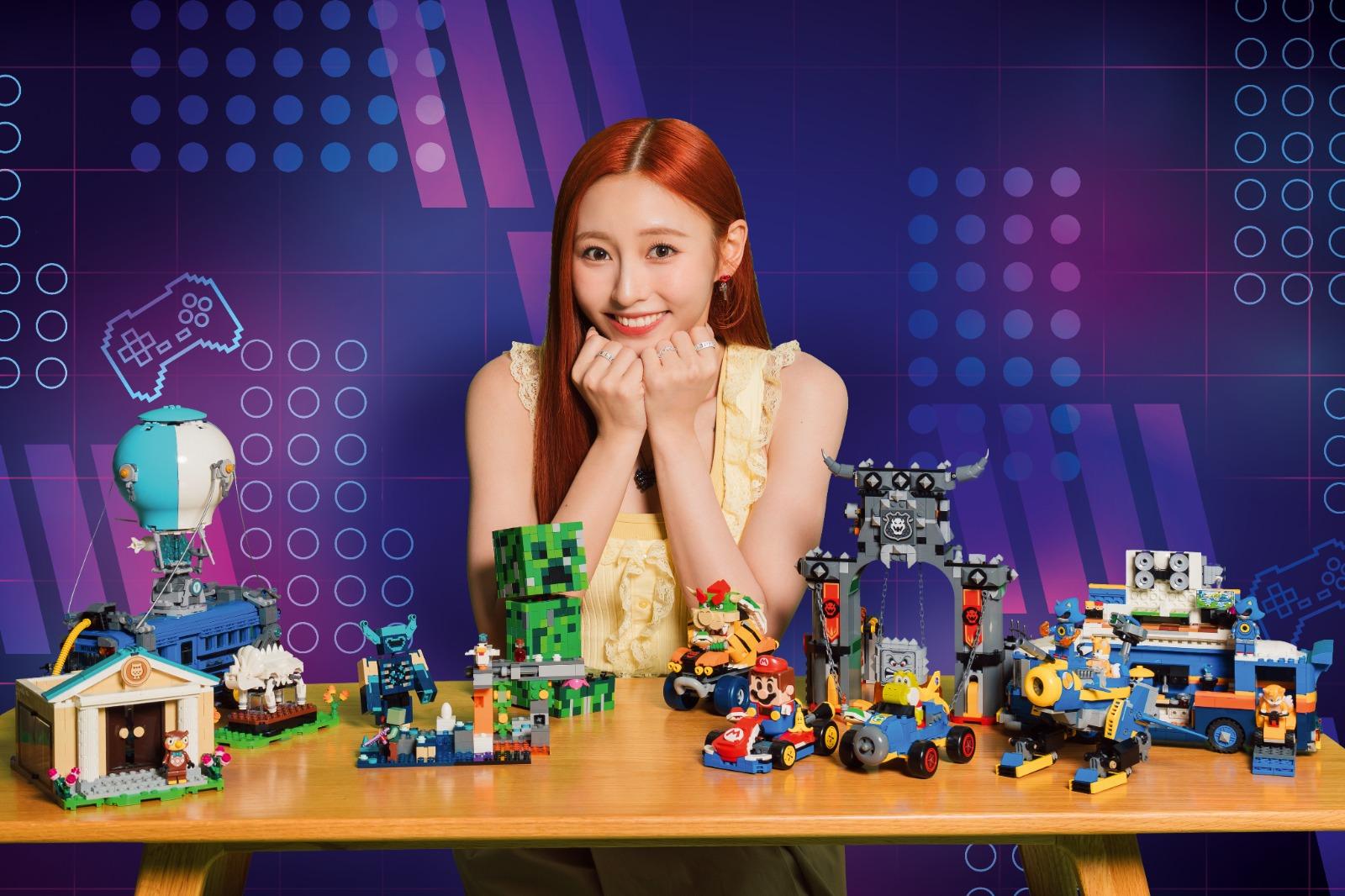 Ivy So@COLLAR拍攝LEGO宣傳片 孖超級瑪利歐沉浸式賣萌