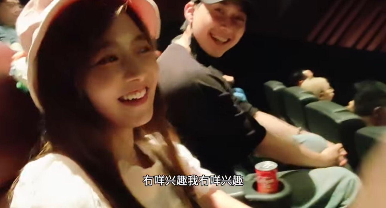 林敏驄撞破羅毓儀與林俊其拍拖睇戲。