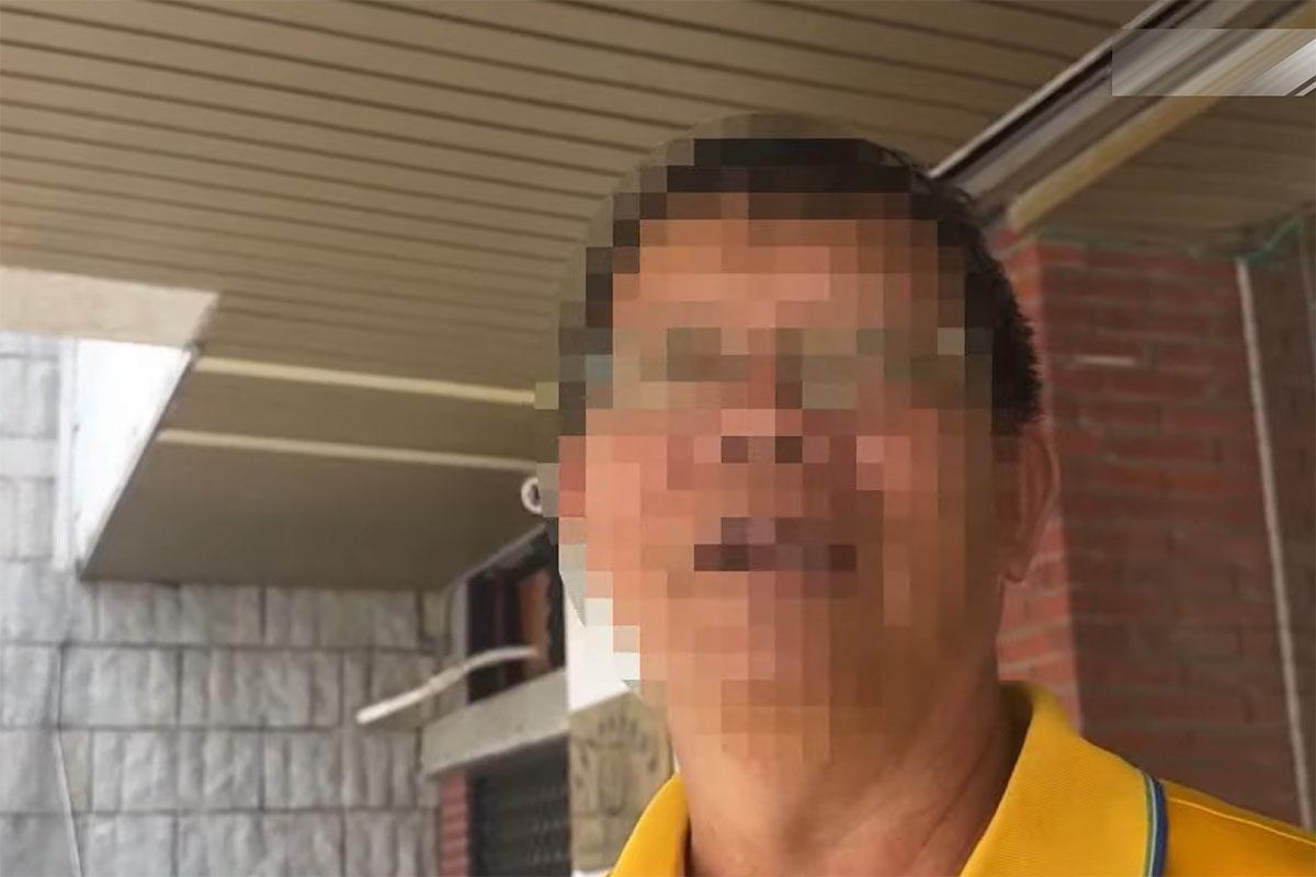 黃姓清潔隊員出庭時表示「真的不知道這麼嚴重」。(華視新聞截圖)