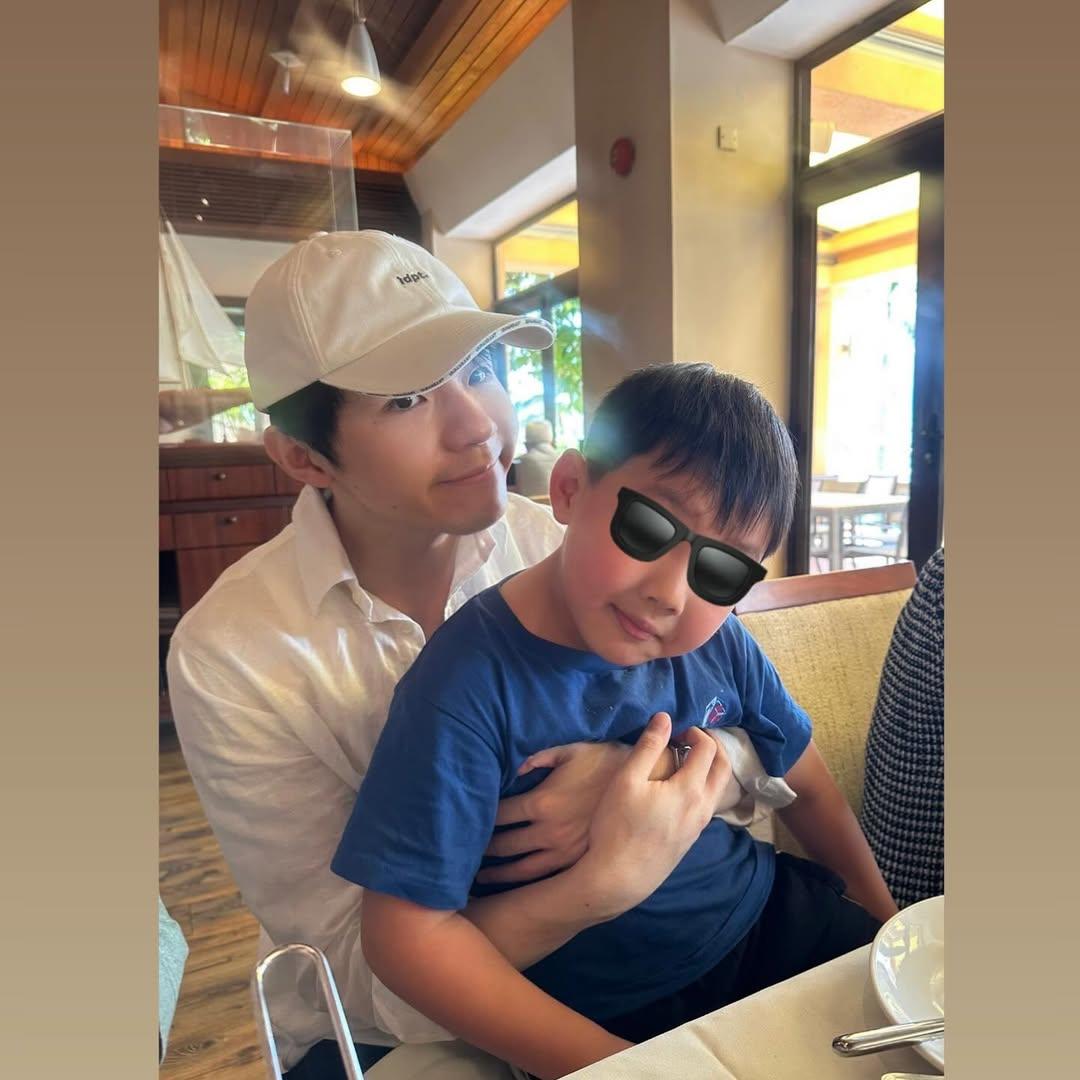 Ian樂做湊仔公。