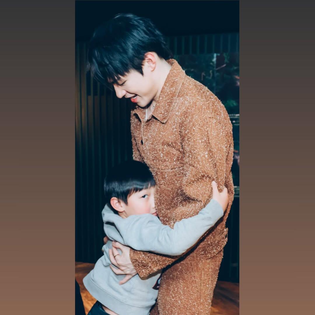 Ian樂做湊仔公。