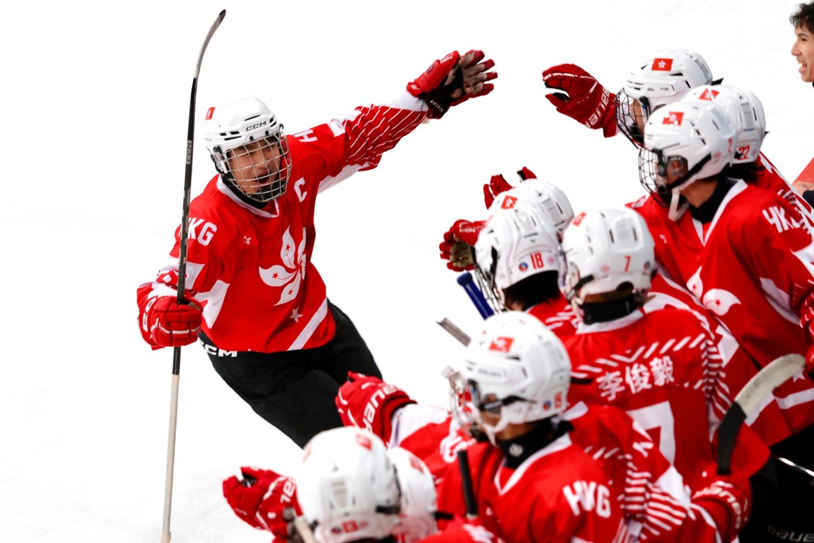 冰球|香港隊出戰U14全國冰球賽摘亞軍。