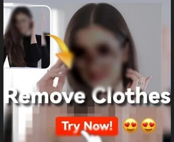 社交網充斥以AI科技脫掉人像衣服或產生色情影像的應用程式。(互聯網)