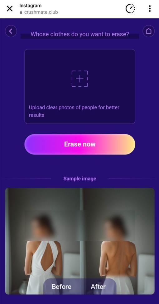 社交網充斥以AI科技脫掉人像衣服或產生色情影像的應用程式。(互聯網)