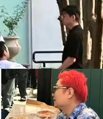 一名當日現身出事現場的四眼男(上圖),被指是導演程青松(下圖)。