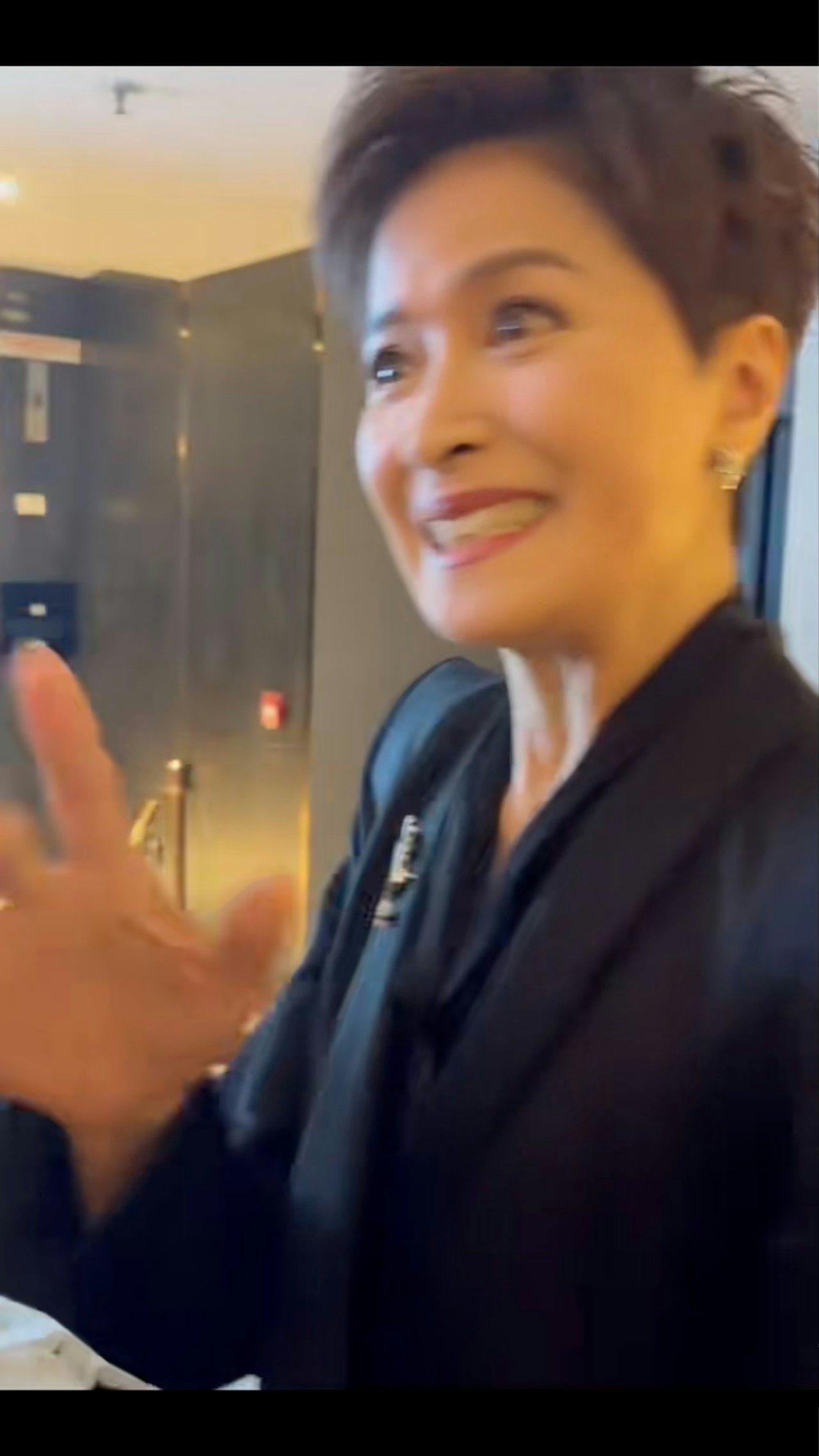 有網民在小紅書分享日前在《PTU》4K重映禮巧遇邵美琪!