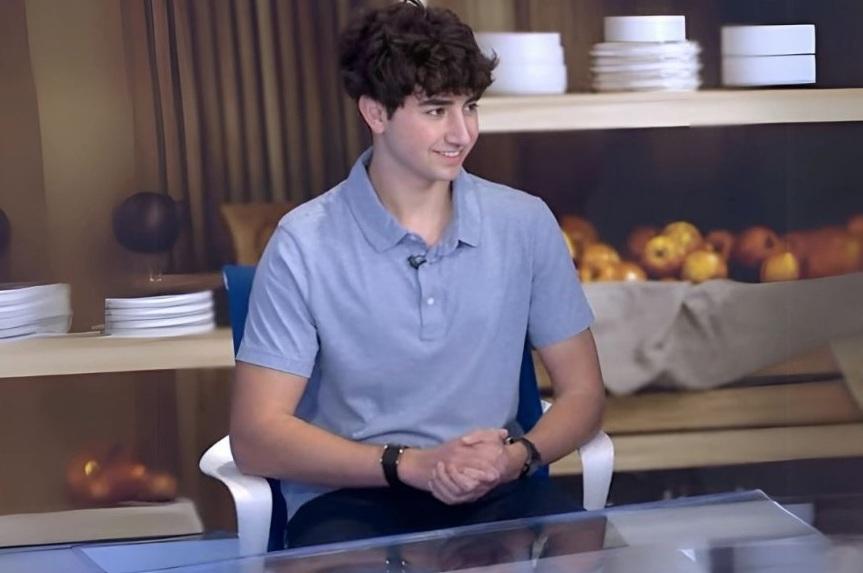 美國紐約州18歲天才少年亞德加里(Zach Yadegari)。(互聯網)