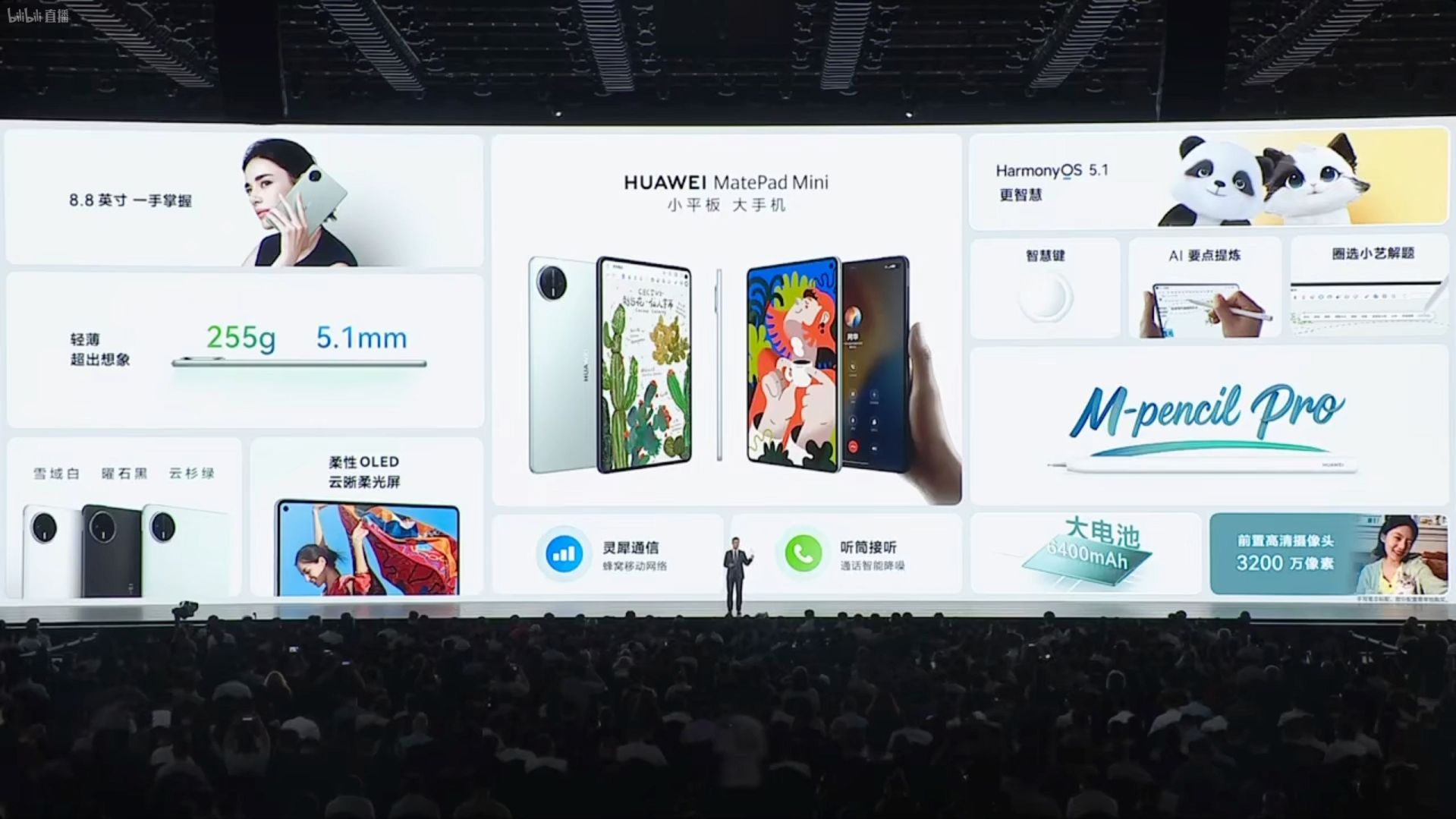 HUAWEI MatePad Mini功能一覽。