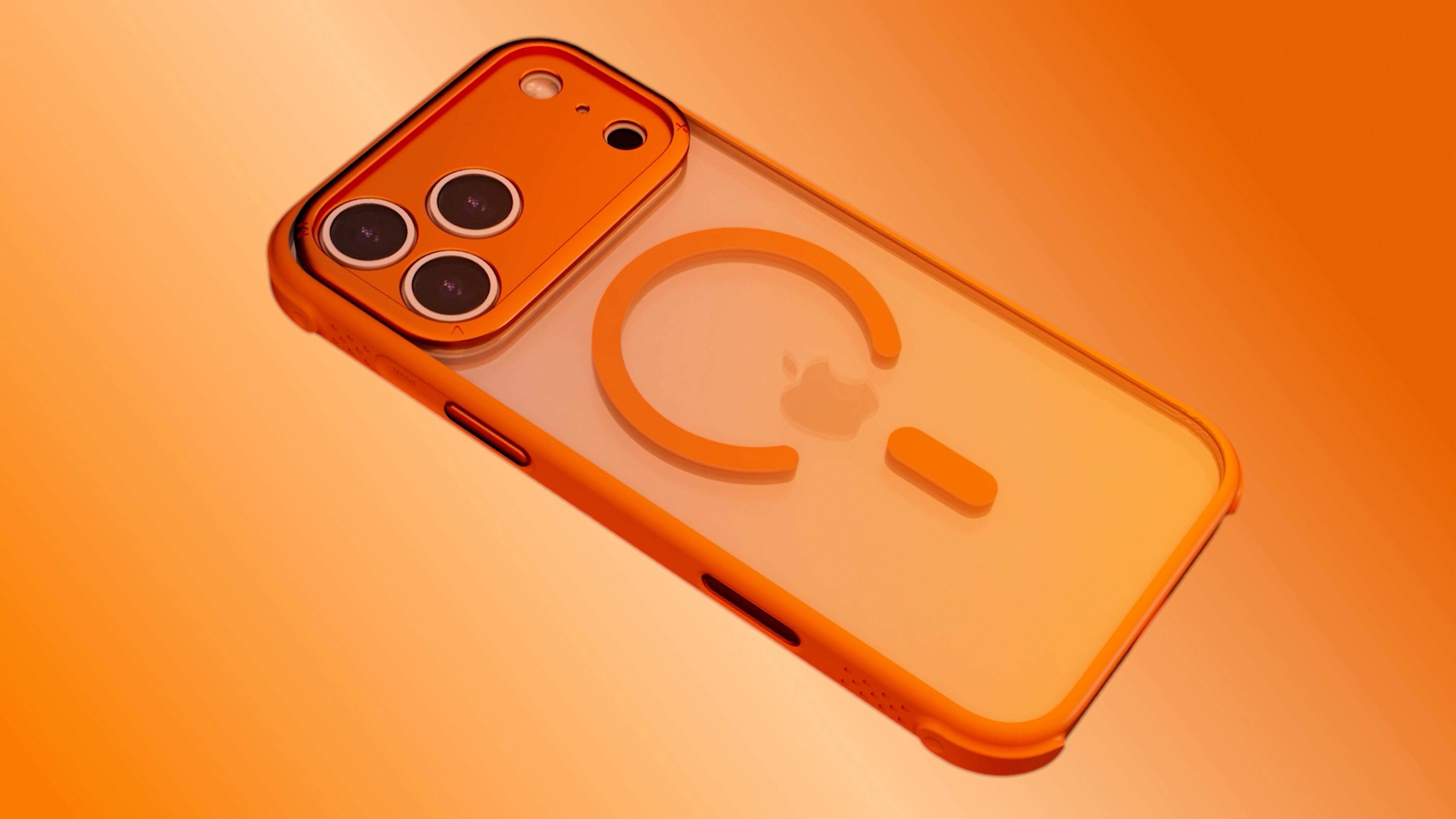 Momax CaseFORM Air Magnetic Case以簡約透明設計。