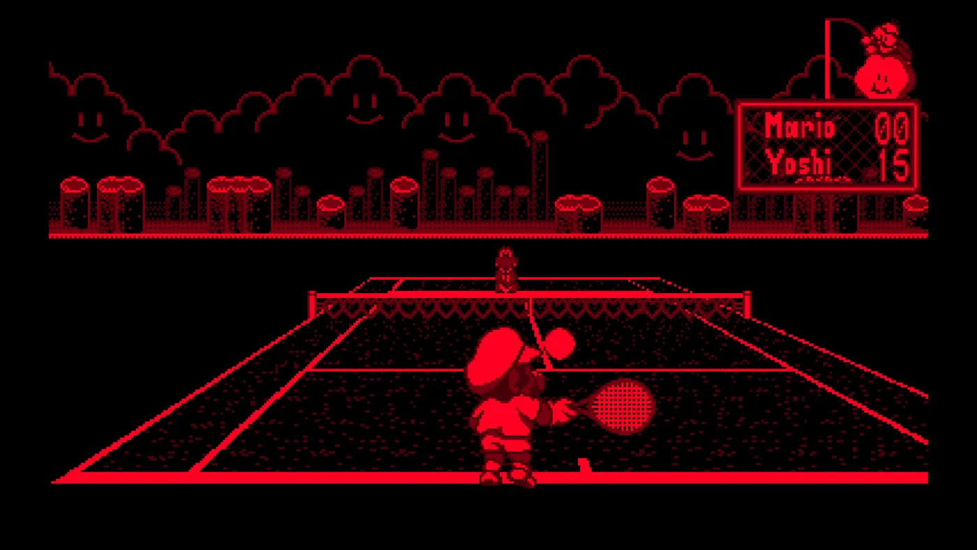 Virtual Boy可遊玩15款作品。