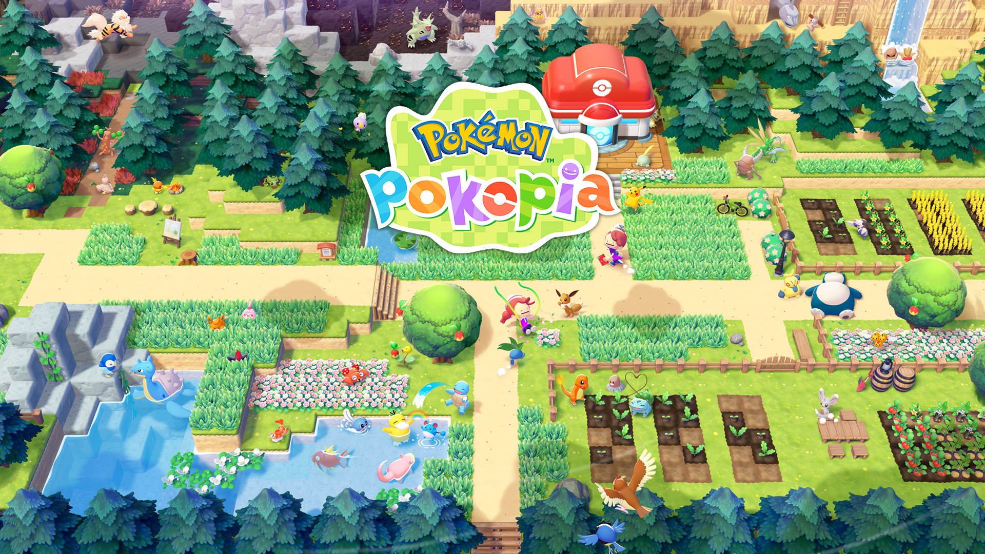 《Pokémon Pokopia》玩法結合寶可夢及動物森友會。