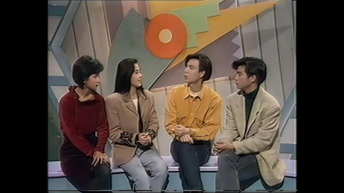 林映輝(左)曾與梁榮忠、黃翊主演音樂節目《Sunday新地帶》。