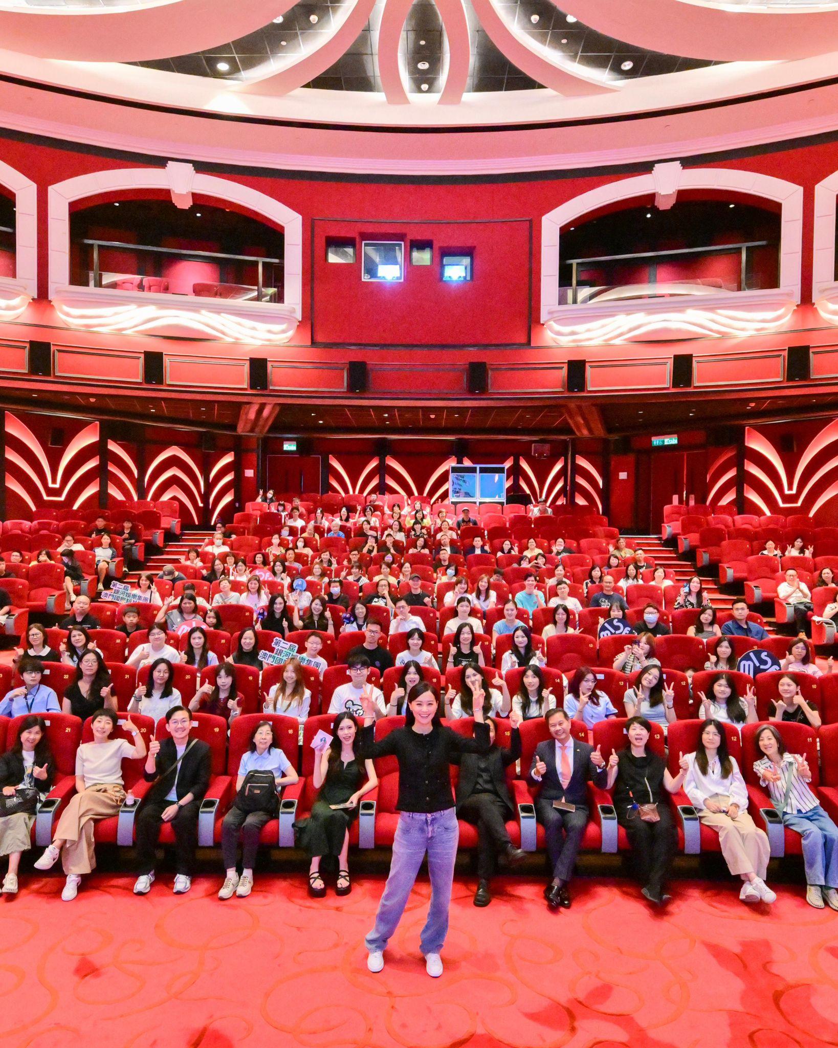 陳法拉出席第二屆銀河娛樂集團澳門國際短片節。