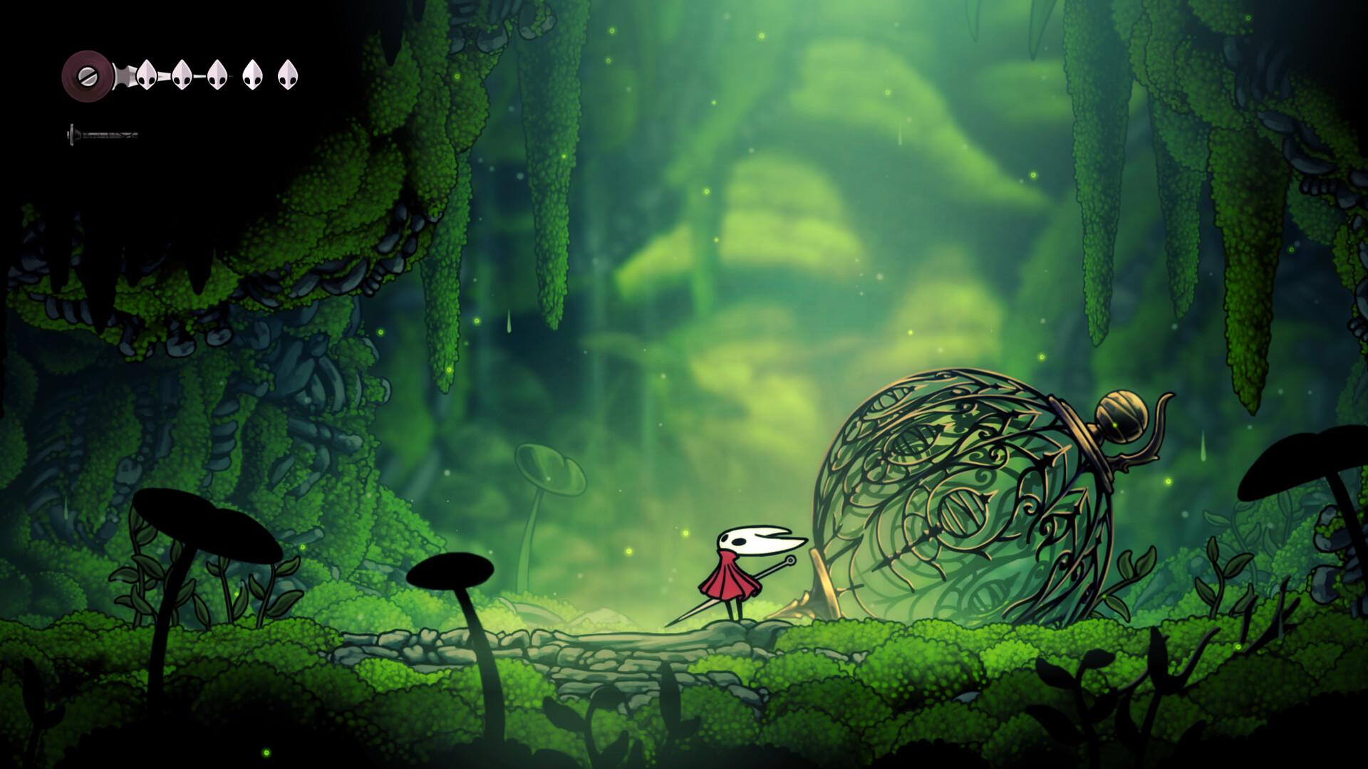 Hollow Knight: Silksong為一款2D動作遊戲。