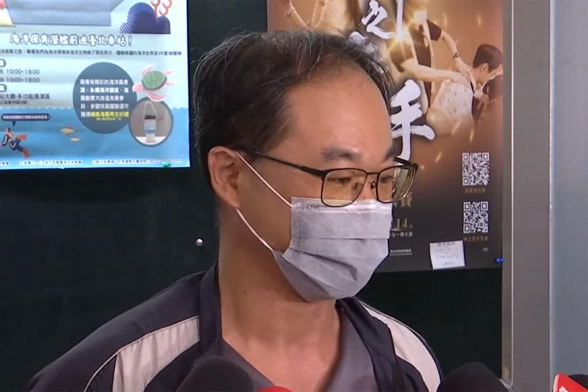 卓昕岑稱,日常都有提醒員工不能隨意取走垃圾。(華視新聞截圖)