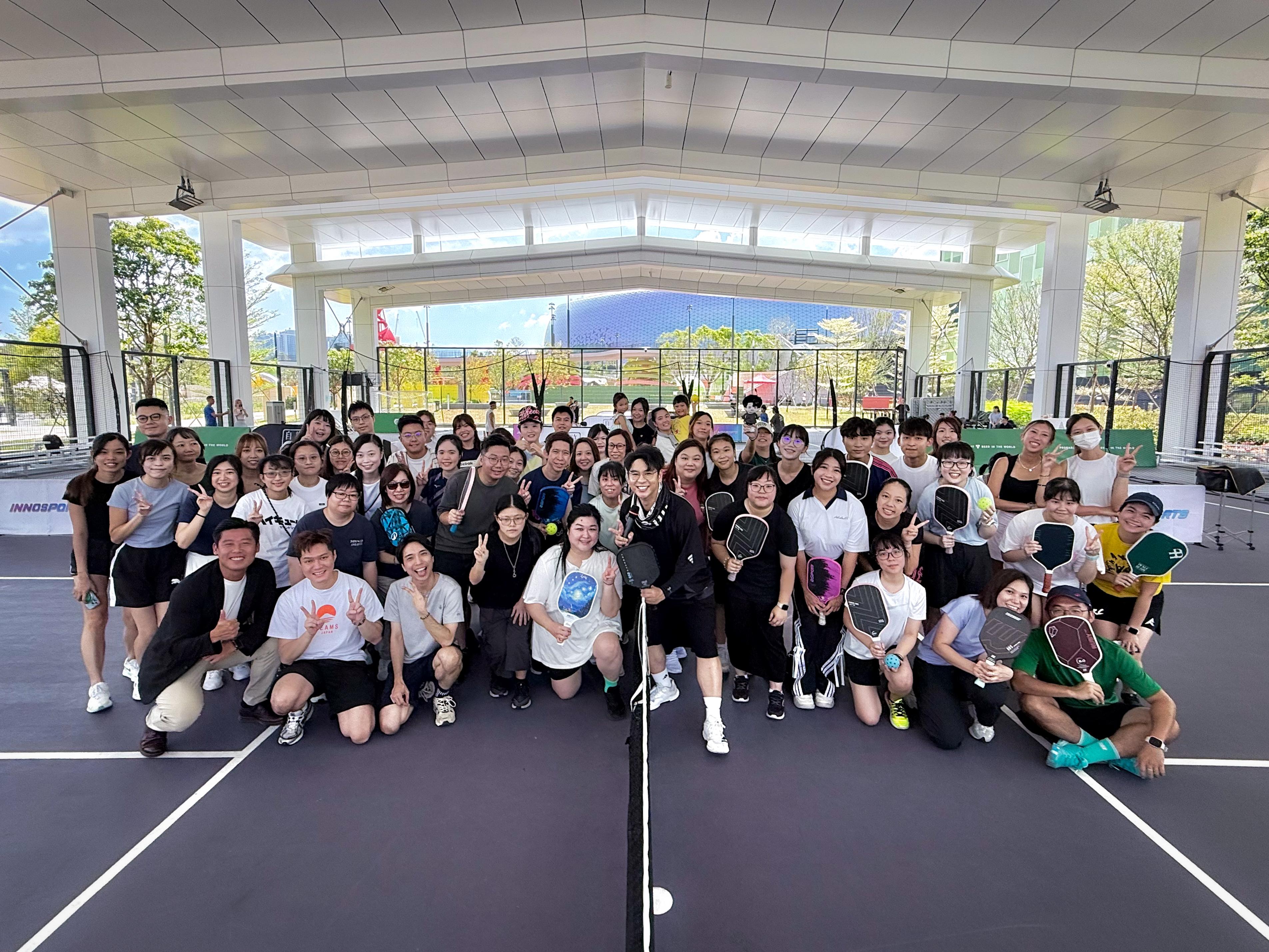 「許廷鏗教你打Pickleball」是「自許紀錄」四周年紀念重點項目。