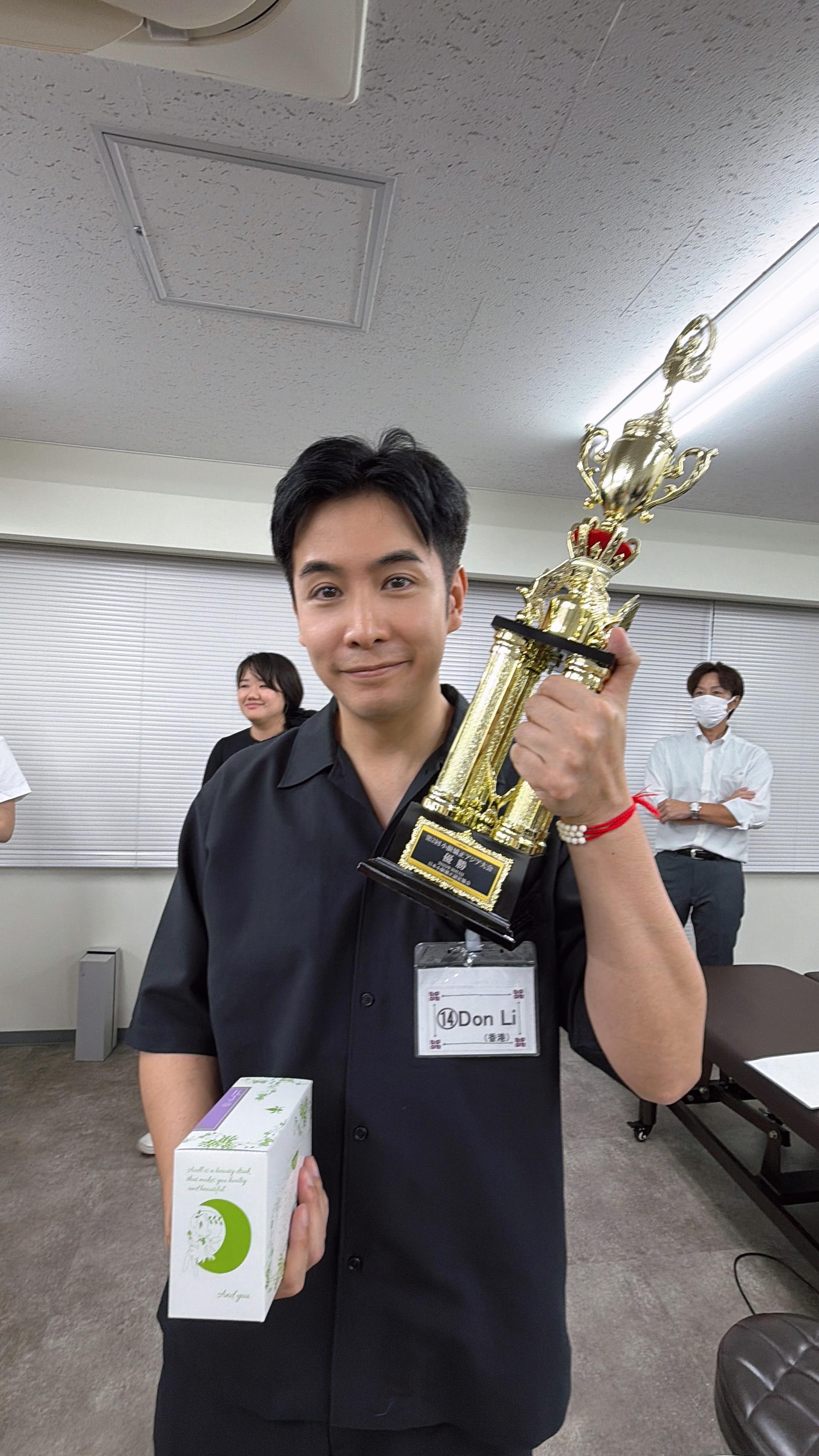 賽後Don最想和同事好好慶祝,並將好消息告訴父母,繼續努力工作。