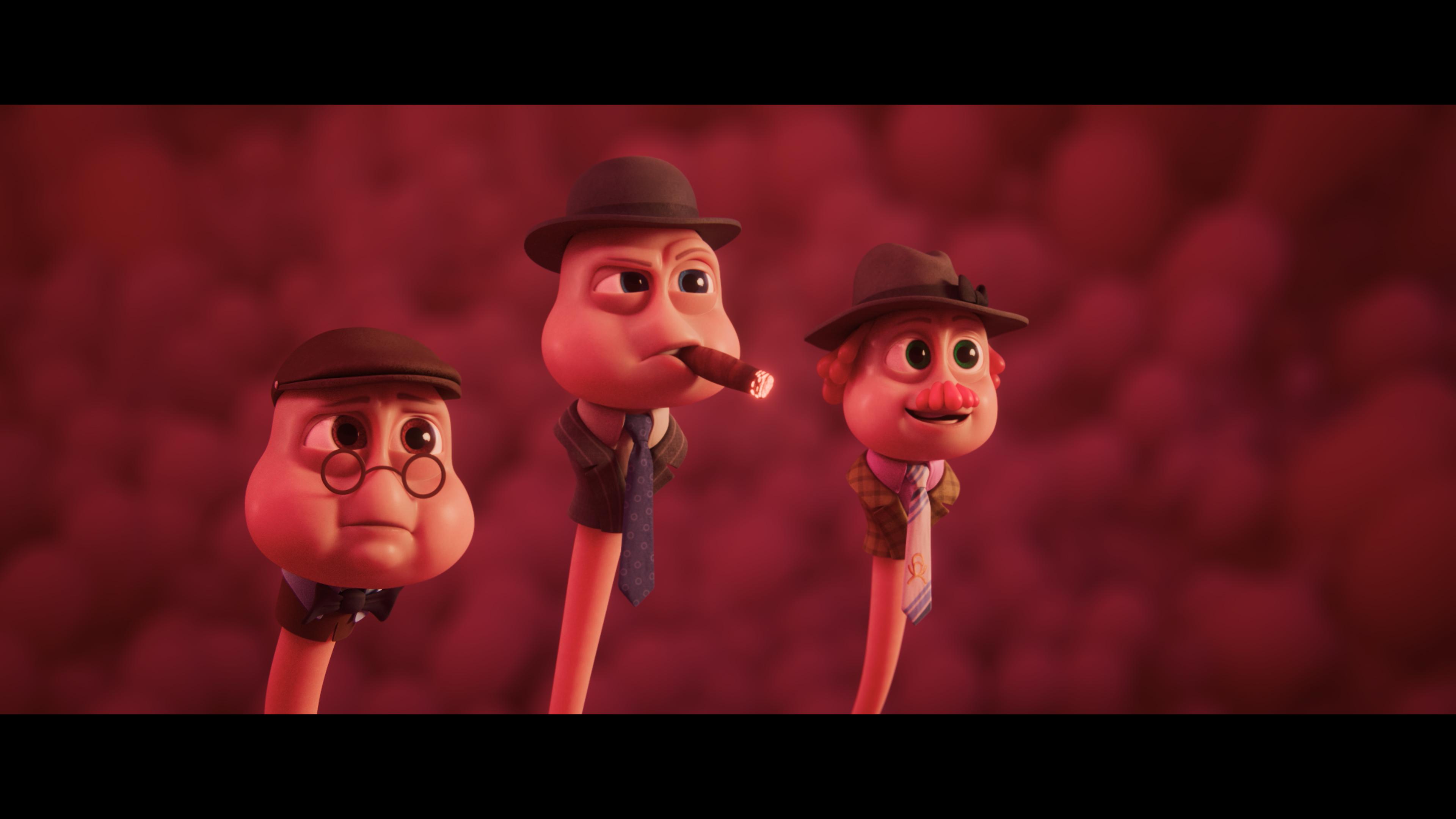 《出精特工隊》的精蟲大軍大精探及朋友們。