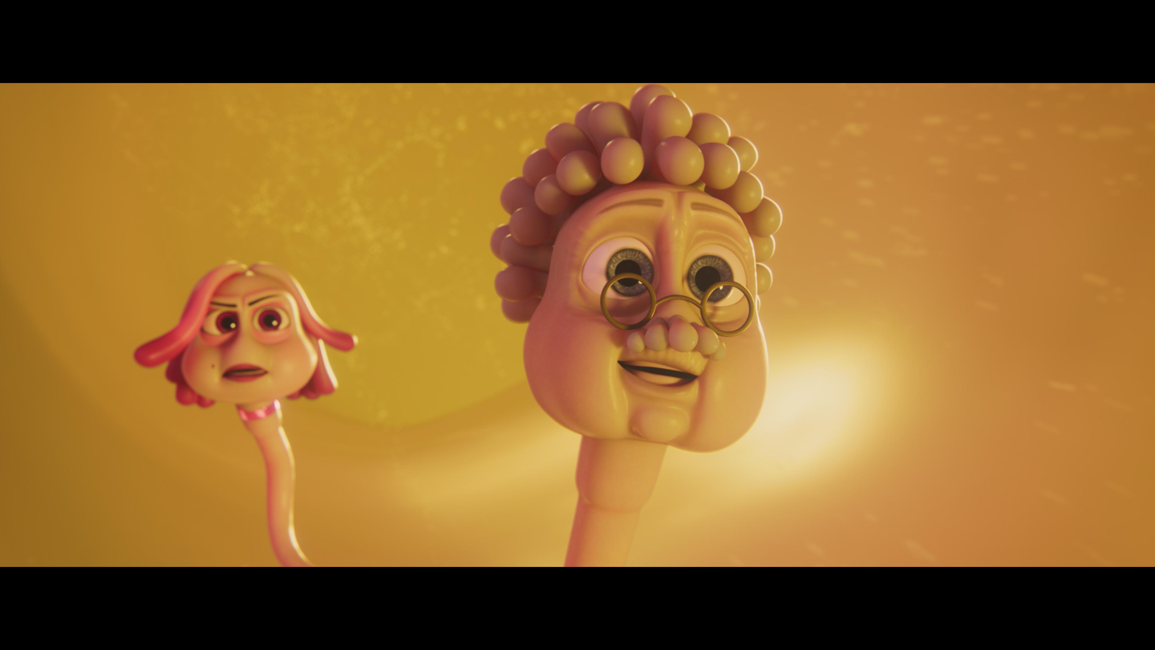 《出精特工隊》的精子教授教導精蟲大軍力爭上游。