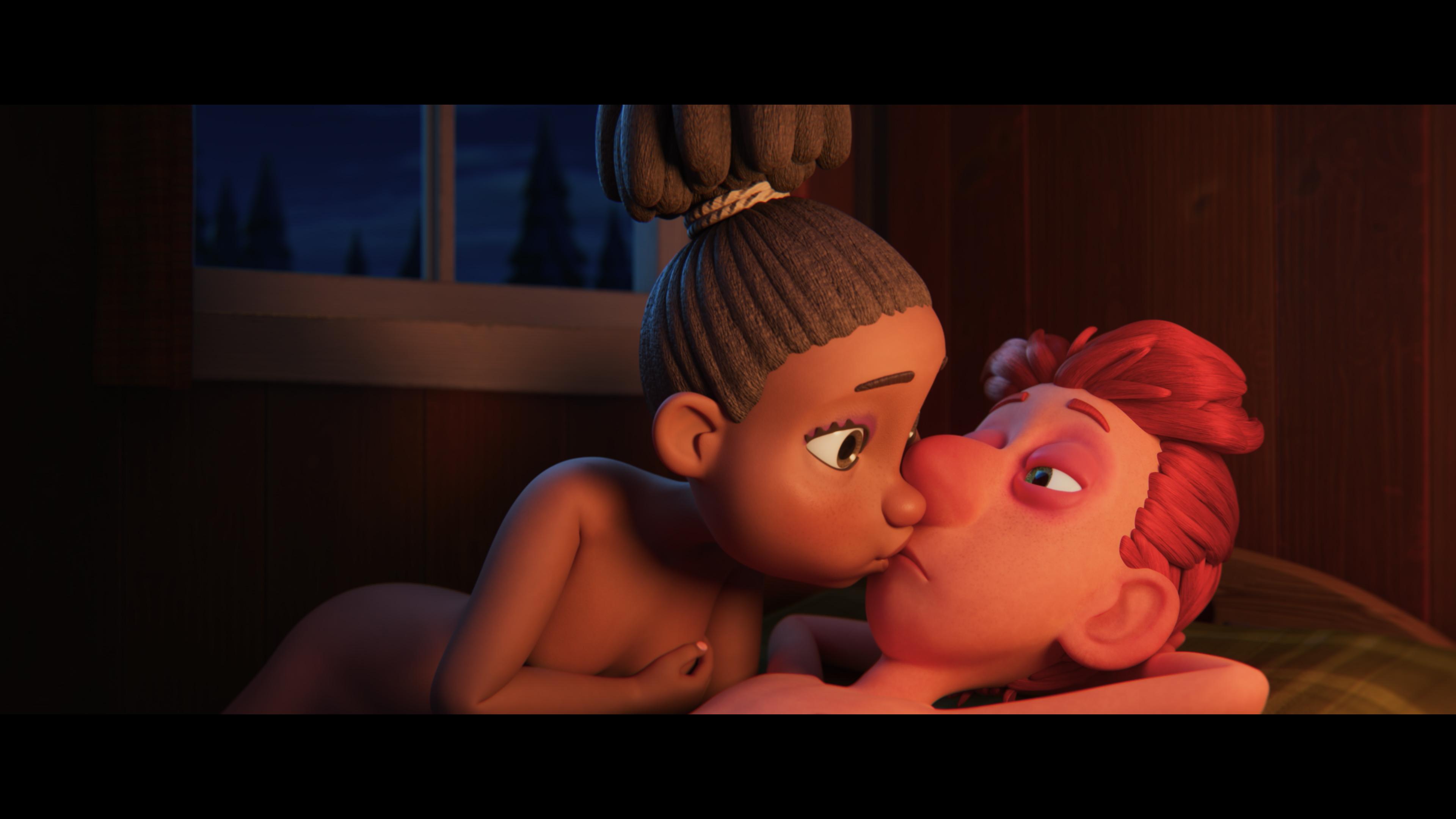 Locker和余逸思爆笑聲演男女主角阿聰及麗莎的初夜。(《出精特工隊》劇照)