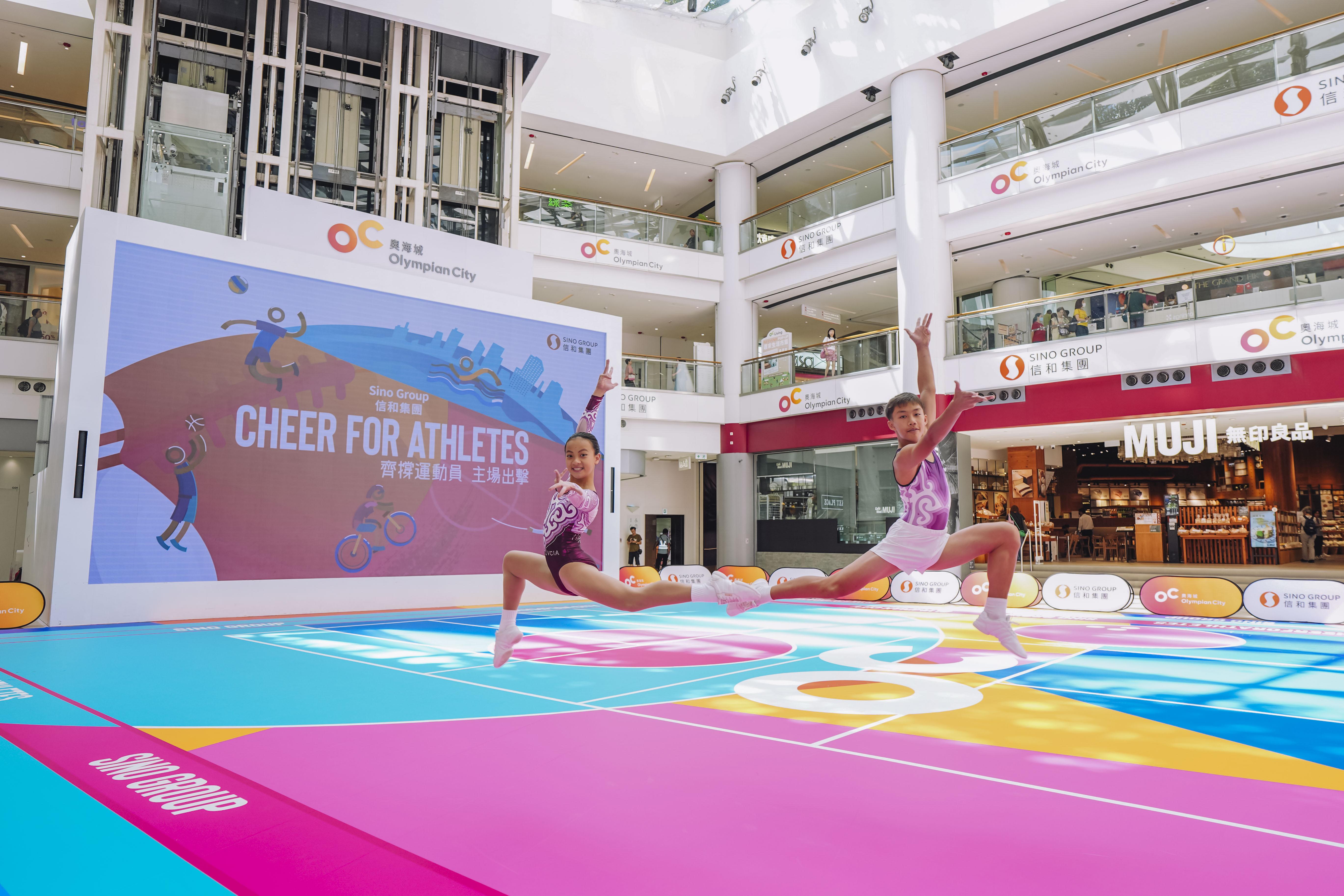 信和四大商場全民打氣 巨型螢幕直播+現場活動連場
