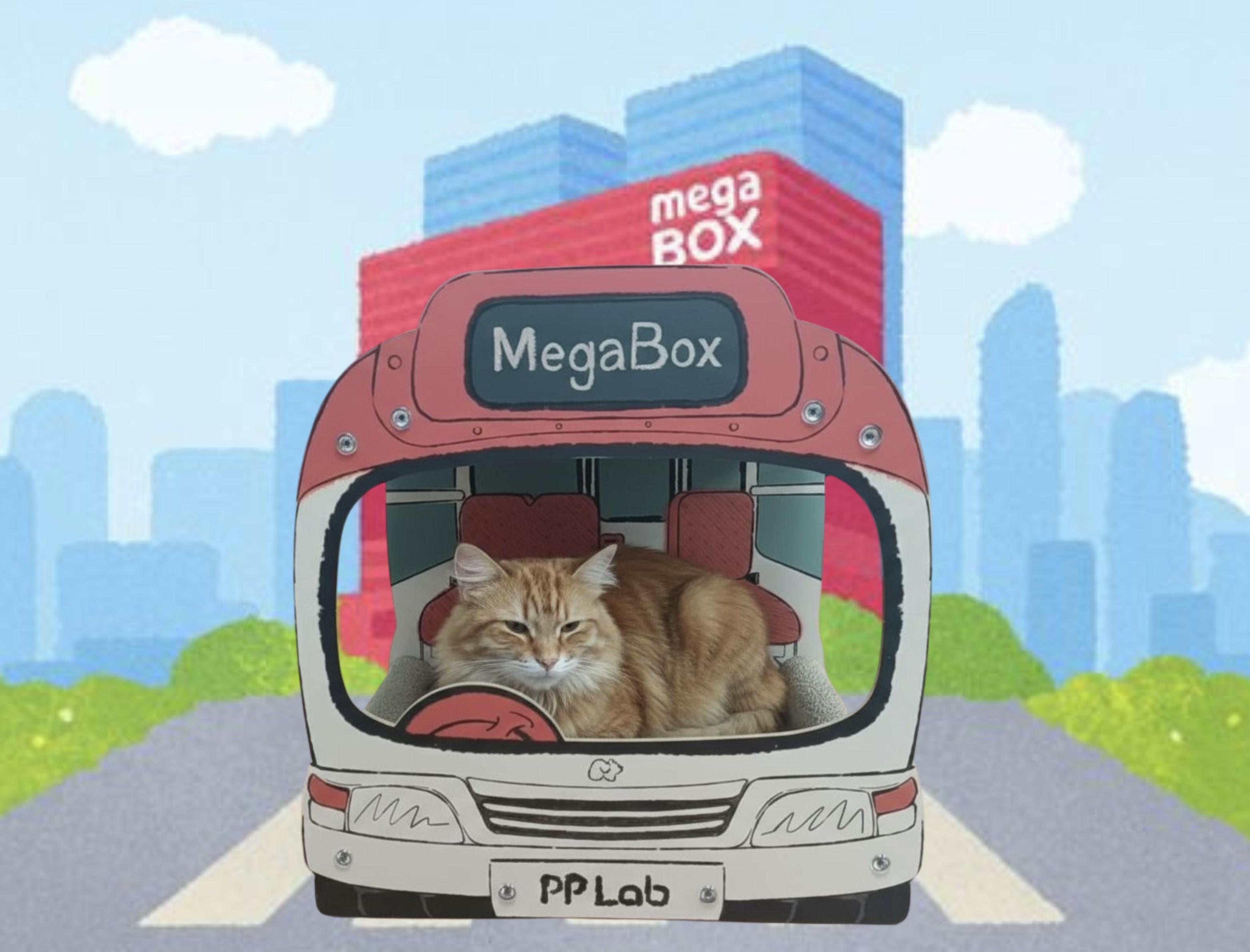 毛孩坐上各款交通工具打卡,以卡通方式演繹寵物友善的城市空間。