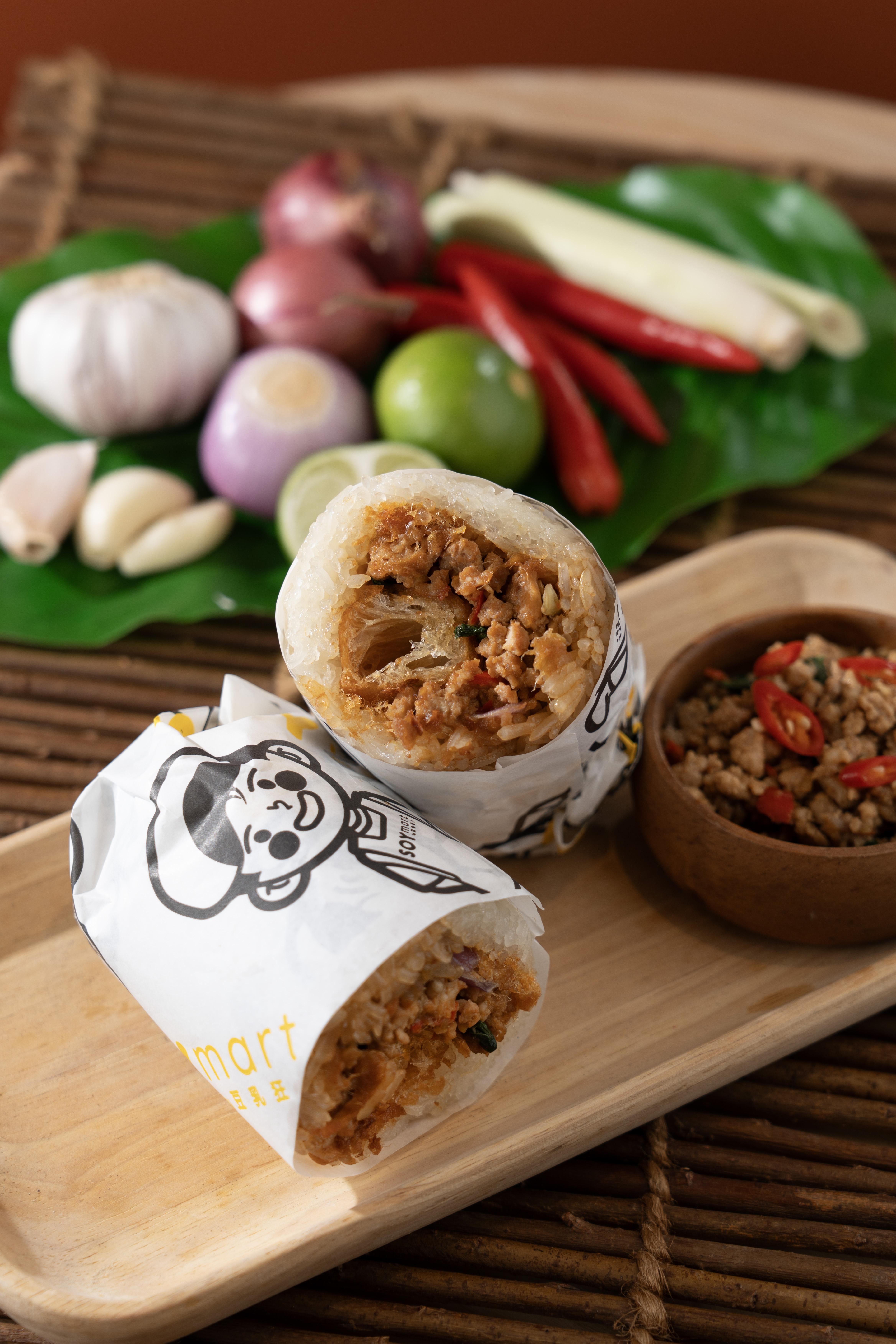 泰式打拋豬粢飯 $48