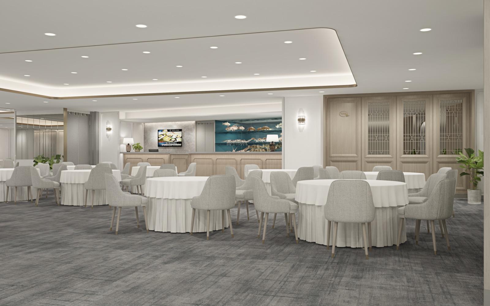 新店「神燈會館」裝潢簡潔