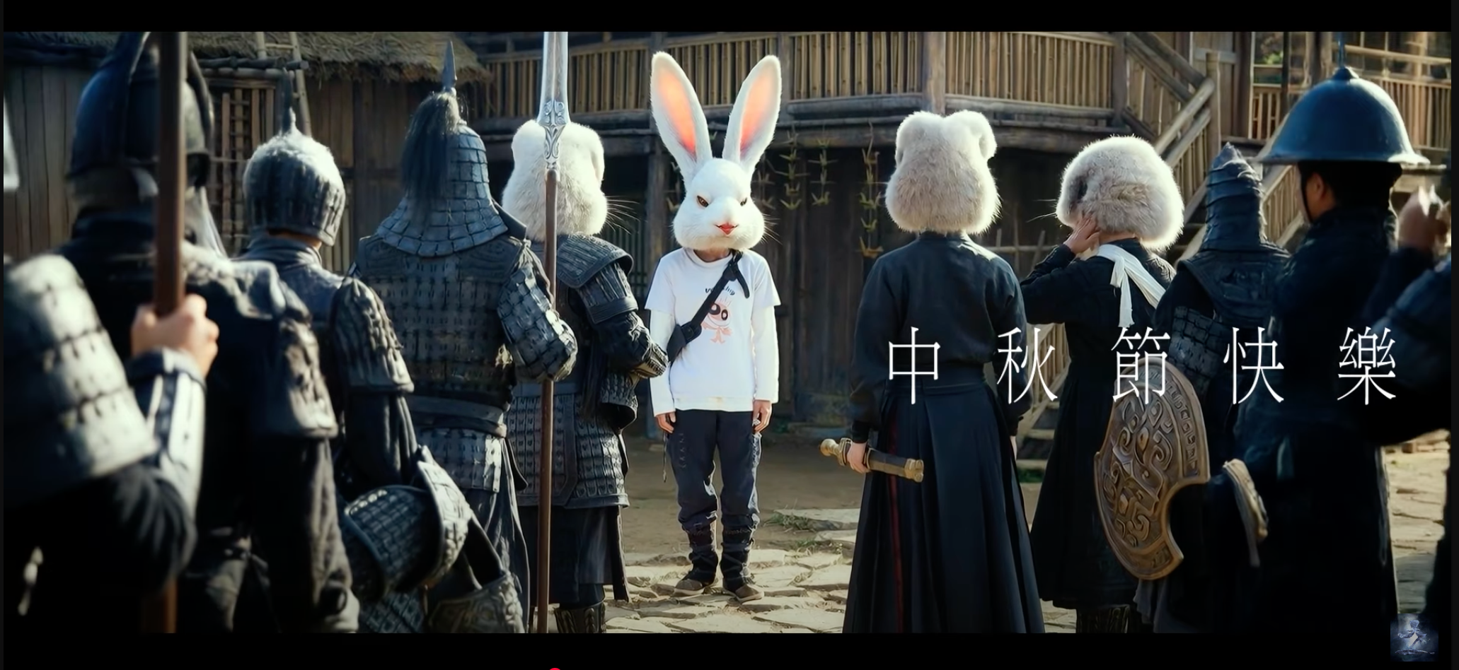 古天樂將《尋秦記》預告片用AI加入中秋元素。