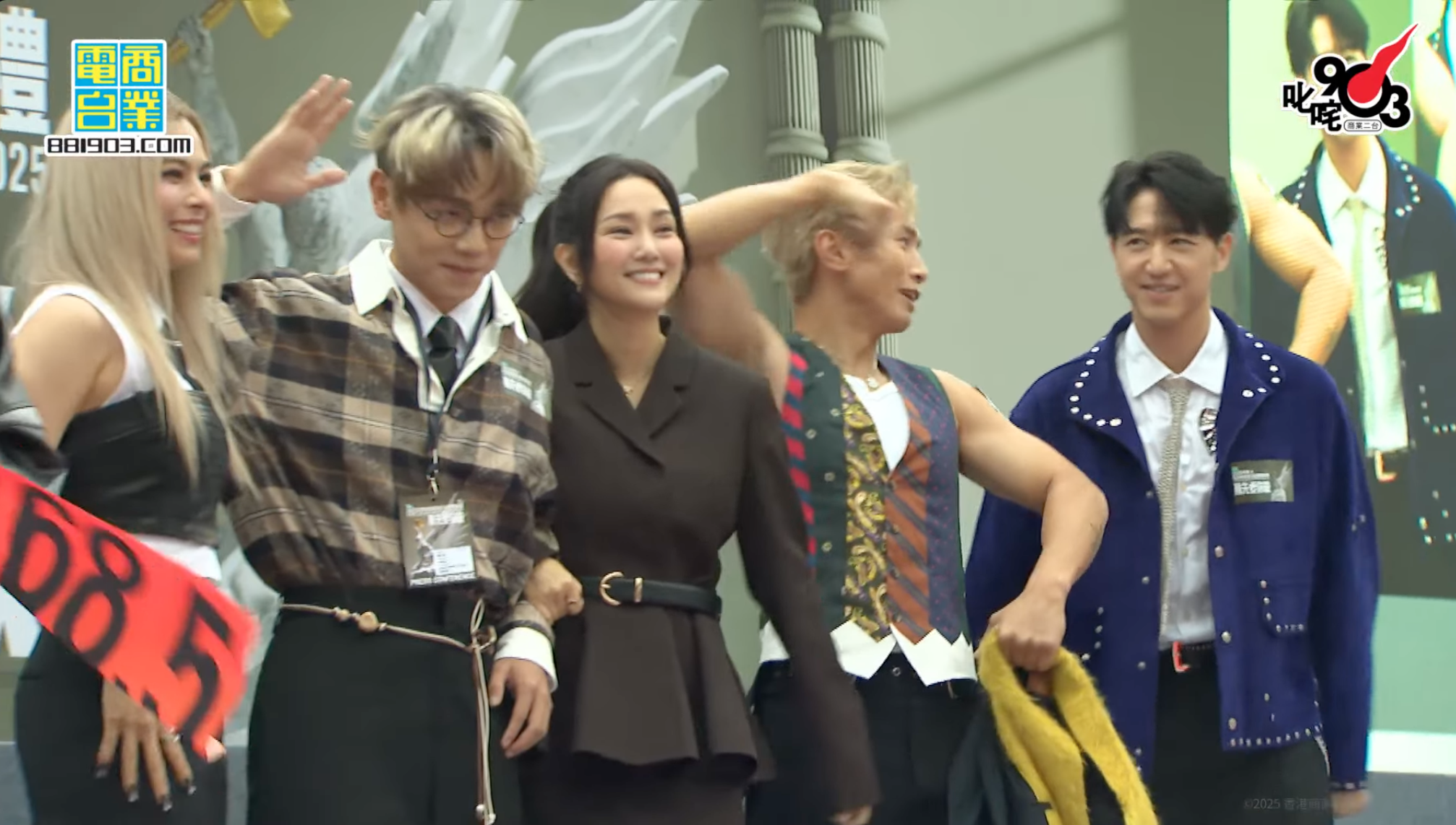 陳柏宇大展麒麟臂。