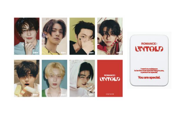 ENHYPEN 3D Lenticular Tin Case (ROMANCE UNTOLD) $210