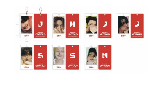ENHYPEN 3D Lenticular Bookmark (ROMANCE UNTOLD) $110