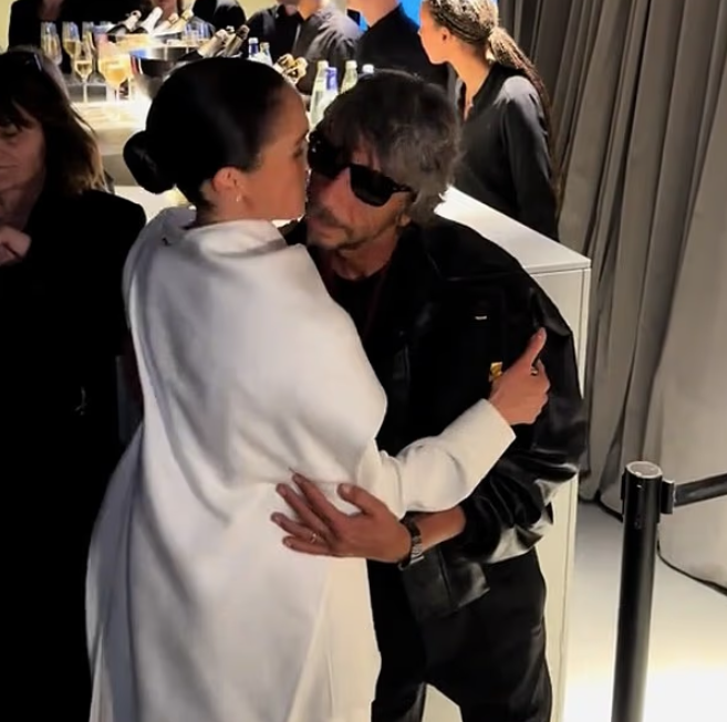 梅根跟皮奇奧利「撞面」。(互聯網)