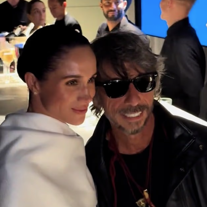 梅根跟皮奇奧利「撞面」。(互聯網)