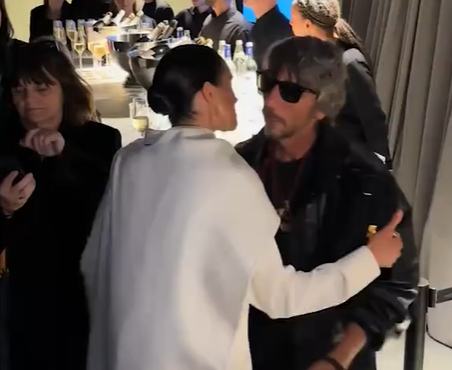 梅根跟皮奇奧利「撞面」。(互聯網)