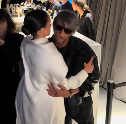 梅根跟皮奇奧利「撞面」。(互聯網)