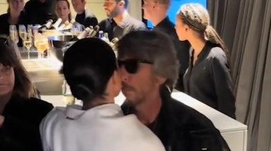 梅根跟皮奇奧利「撞面」。(互聯網)