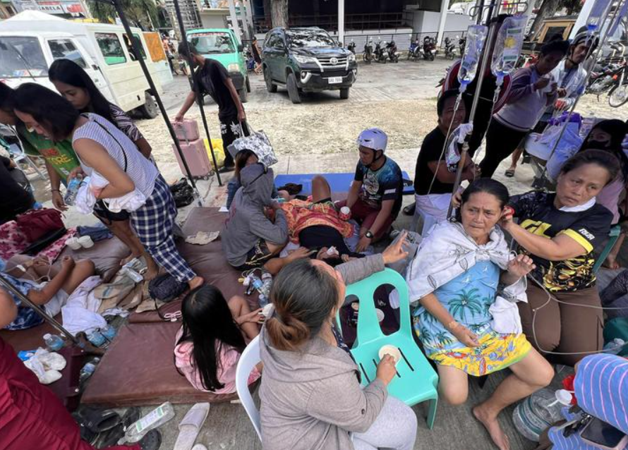 菲律賓棉蘭老島發生7.4級地震(新華社)