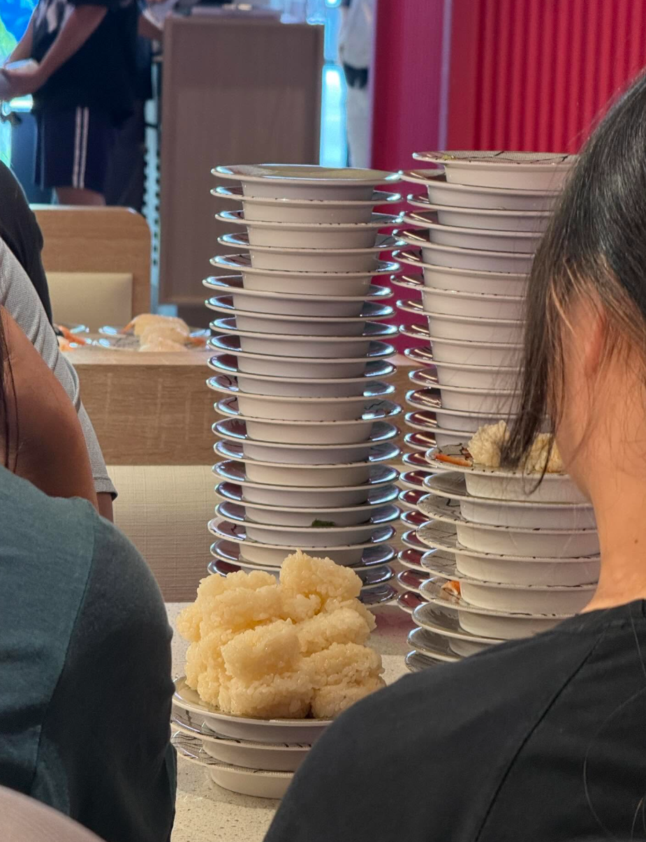 台灣爭鮮分店推任食放題,顧客犯規遭收走壽司(Threads圖片)