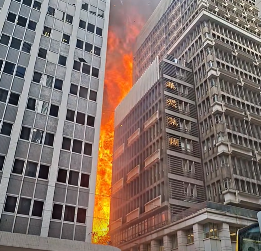 FB「香港交通及突發事故報料區」影片截圖