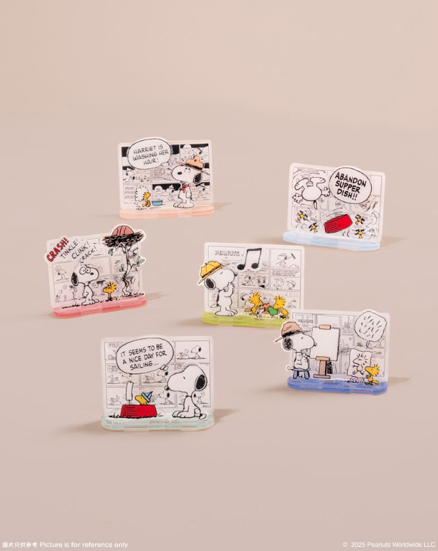 SNOOPY與經典《花生漫畫》家族紀念品