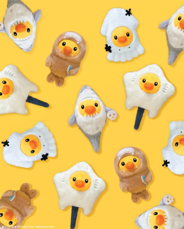 TOLO元祖橡皮鴨 毛絨鎖匙扣 $160