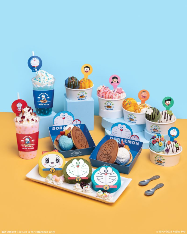 多啦A夢主題餐點