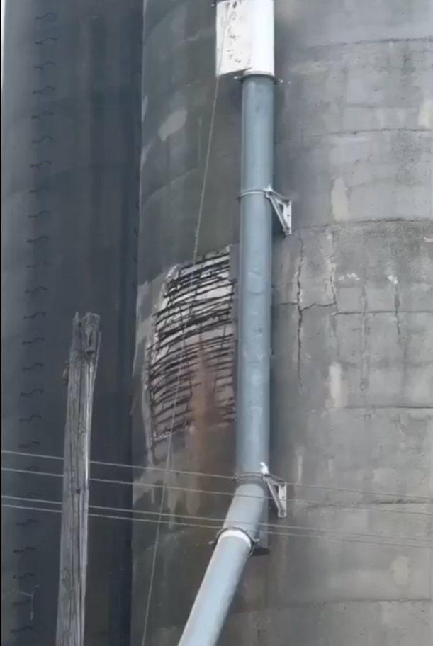 美國大豆倉庫突倒塌 網傳中國停購「塞爆」導致(有片)