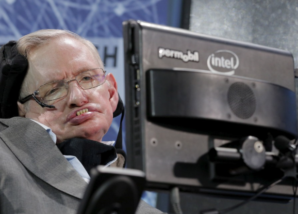 已故物理學家霍金生前患漸凍人症。(路透社)