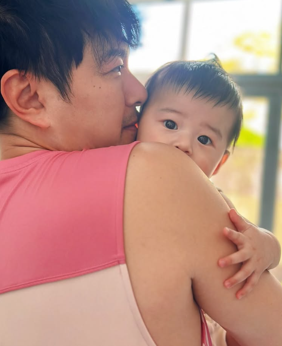 蕭正楠與黃翠如不時透過社交網分享湊仔日常。