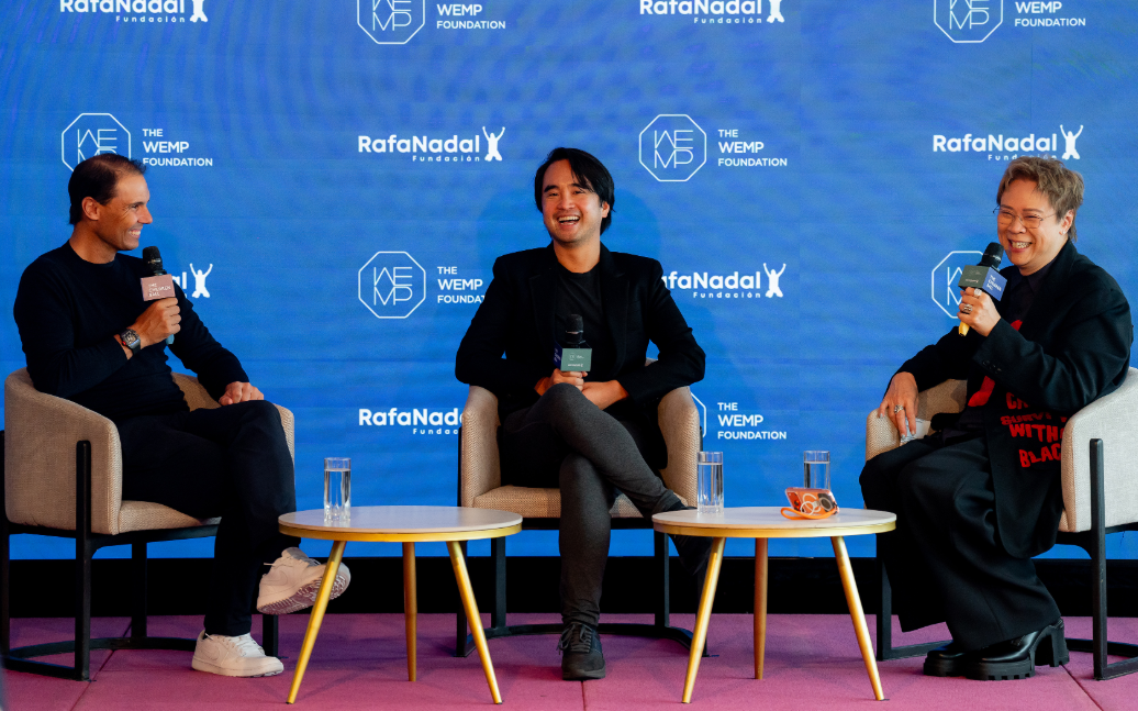 鄭志剛創辦的愛望基金與網球明星拿度創立的Rafa Nadal Foundation結成夥伴關係,支持全球兒童及青少年身心健康。(中通社)