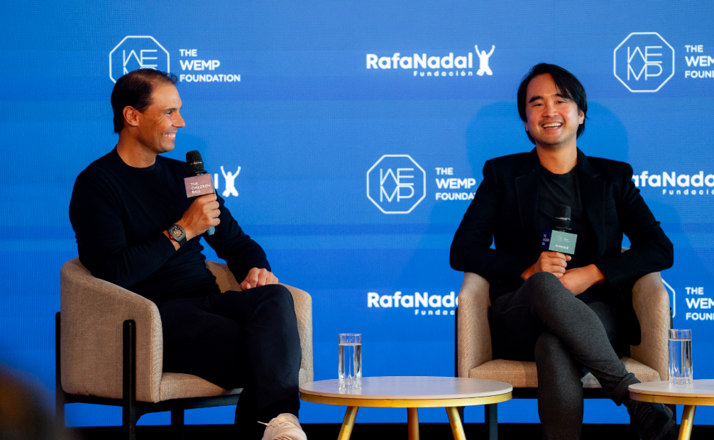 鄭志剛創辦的愛望基金與網球明星拿度創立的Rafa Nadal Foundation結成夥伴關係,支持全球兒童及青少年身心健康。(中通社)