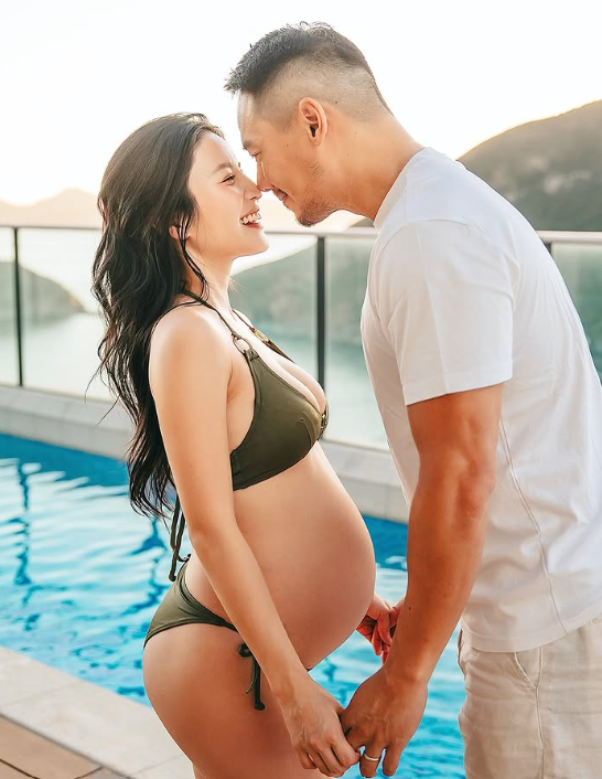 現正懷有第二胎的林芊妤即將準備「卸貨」。